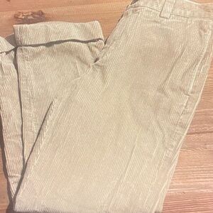 L.L. Bean Men's Beige Corduroy Pants